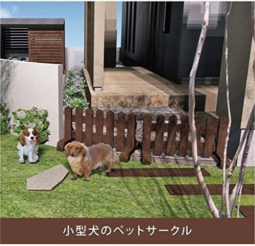 木製 ペット フェンス 150cm ホワイト 受注製作 小型犬用 サークル 手作り ウッドフェンス 犬 ペット 屋外 仕切り ゲート 飛び出し防止 B07c8ythyt 9 374円