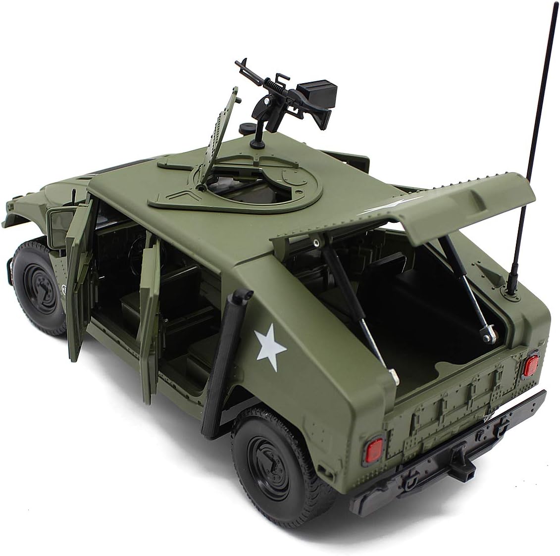 1:18 Military Armored Vehicle Alloy Diecast Model, Bulldozer, 10.2 * 4.5 * 3.9 inches - Image 4