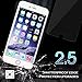 UTHMNE 2-Pack iPhone 7 Screen Protector Glass, 0.3MM Slim And 9H Hardness Bubble Free, Anti-Fingerprint, Oil Stain&Scratch Coating (iPhone 6 Plus)
