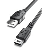 TriverseTech USB Charging Cable for DS Lite, 4FT / 1.2M USB-A to DS Lite Charger Cord, Replacement Power Cable for Charging Only, Supports Play While Charging