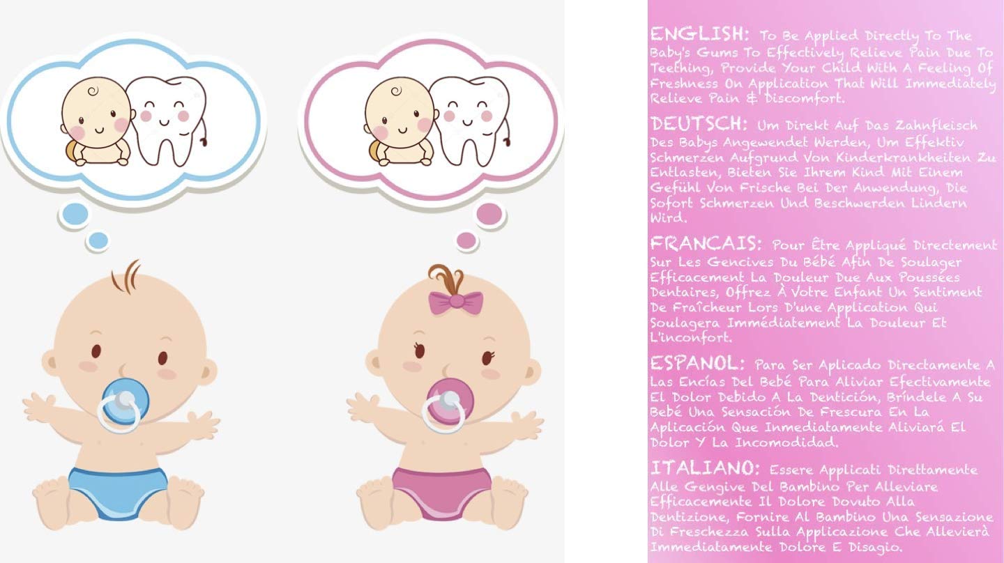 Baby Zahnen Gel Effektive Naturliche Formel Schmerzlinderung