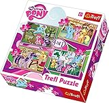 Trefl 4-in-1 My Little Pony Holiday Puzzle (207 Pieces)