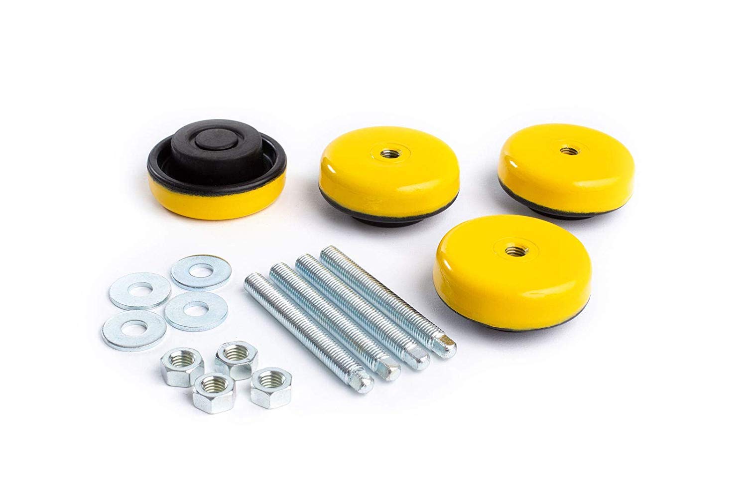 Adjustable Foot ASL M10x90 NR70 Yellow (4 Pieces)
