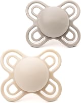 MAM Perfect Start Soothers 0-2 Months 2 Pack with Travel Steriliser Case