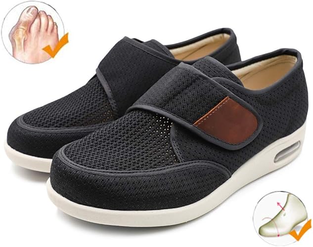TTW Men�s Diabetic Shoes Breathable Walking Trainers Wide