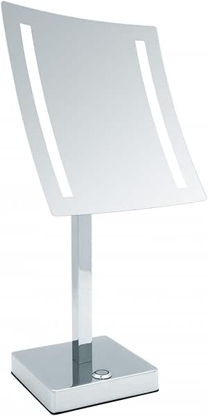 Espejo Cosmético LED con interruptor táctil (, espejo rectangular con 5