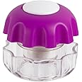 EZY DOSE Crush Pill, Vitamins, Tablets Crusher and Grinder, Effortlessly Crushes Medications into Fine Powder, Features Storage Compartment, Durable, Easy-to-Use Design, Purple, Small, BPA Free