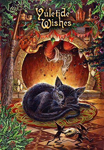 Briar Twas The Night Before Christmas - Festive Christmas Yule Winter Solstice Greeting Card