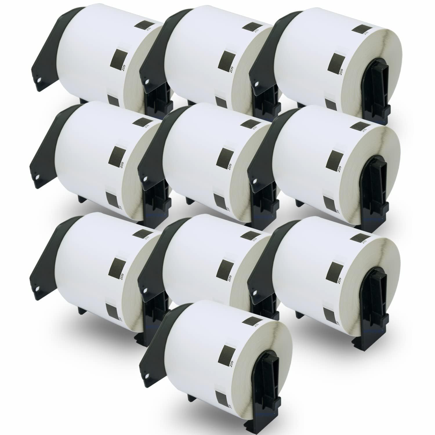 BETCKEY - 10 Rolls DK-11209 Labels, 62mm x 29mm, 8000 Small Address Labels Compatible with Brother QL Label Printers