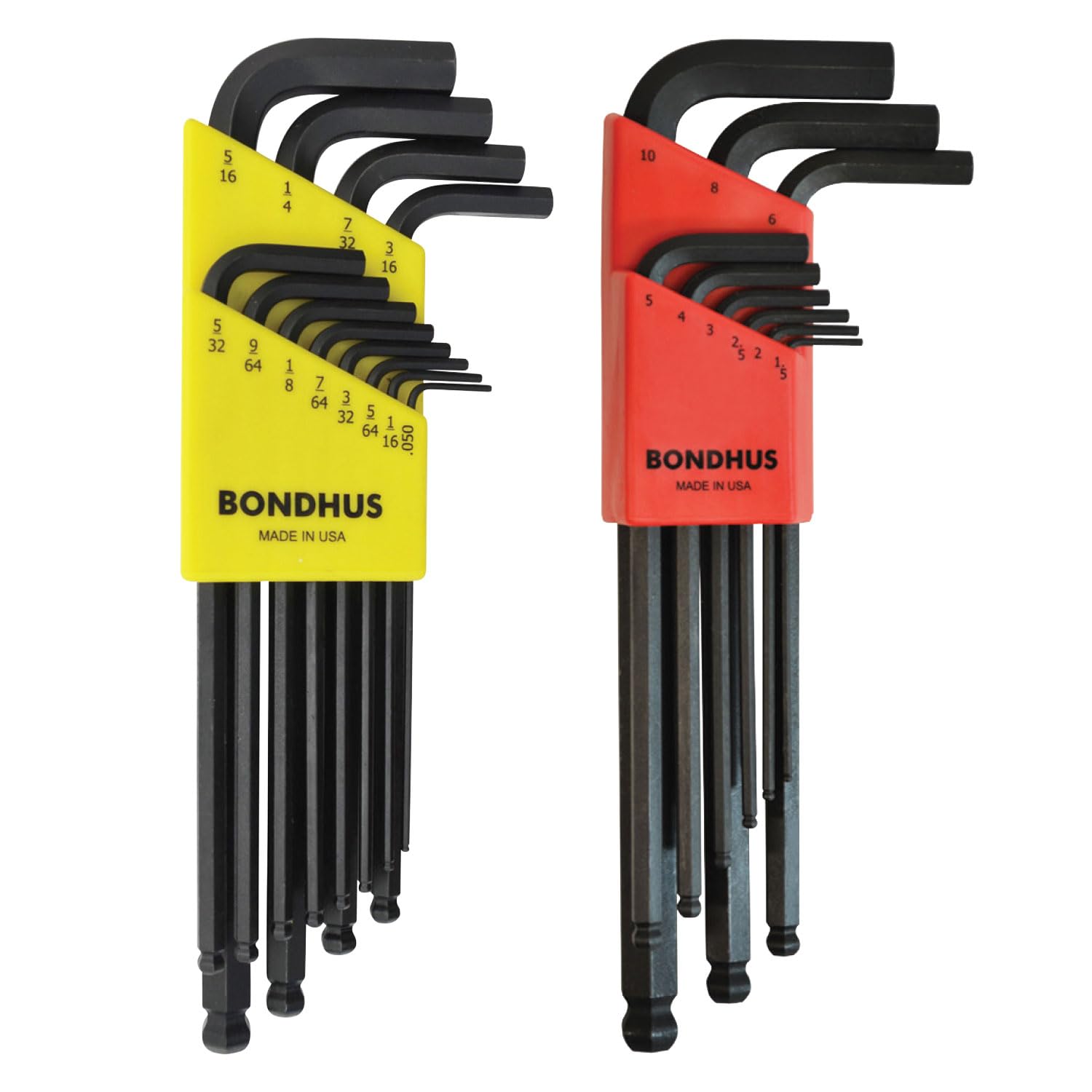 Bondhus, BLX21 Double Pack BALLEND HEX Key Set BLX9MM & BLX12, 20196