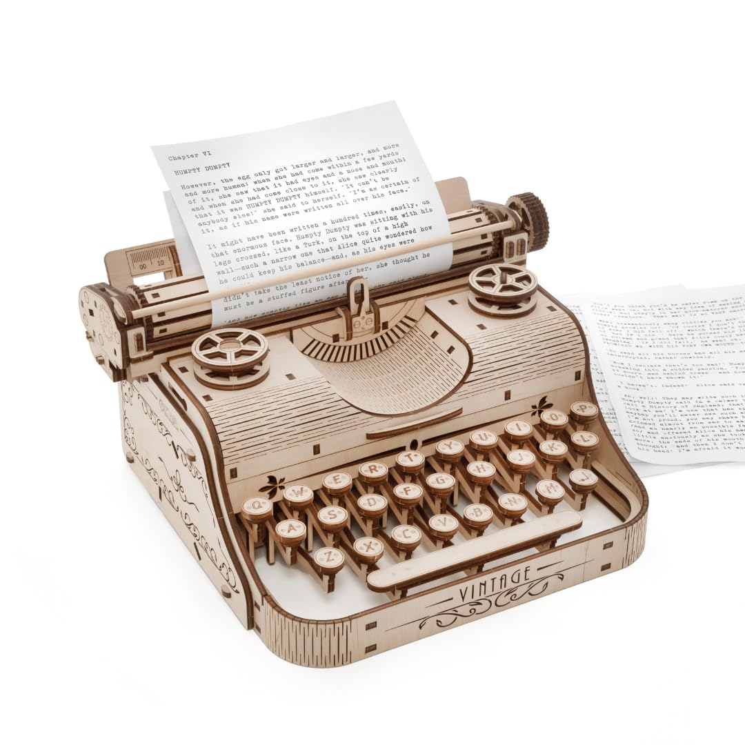 EWA Eco-Wod-Art- Typewriter