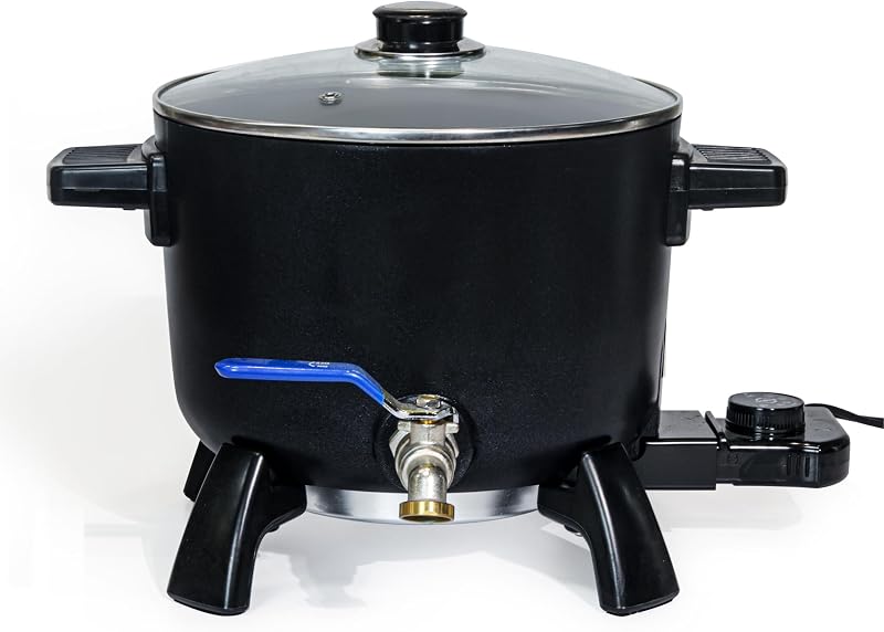 Wax Melter 6L 1000W Pour Spout Non-Stick UK Plug