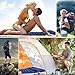 omzer Ultralight Sleeping Pad, Compact for Backpacking Hiking Camping Hammocks with Attached Pillow,Inflatable Sleeping Air Mattress Pad Durable and Lightweight Fit Adults Kids