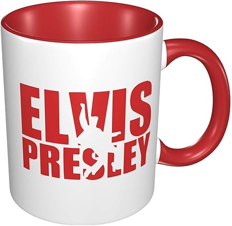 Amazon Co Jp マグカップ 磁器カップ エルヴィス マグボトル 食器 コップ 陶器 ミルク コーヒー 容器 ハンドル付き マグ おしゃれ かわいいオフィス 家庭用 プレゼント 人気 スープ 多機能 ギフトボックス付き330ml ホーム キッチン