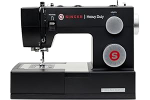 SINGER® Sterling Edition Heavy Duty 4432 Sewing Machine with Accessory Kit | Strong Motor with Enhanced Piercing Power, 110 S