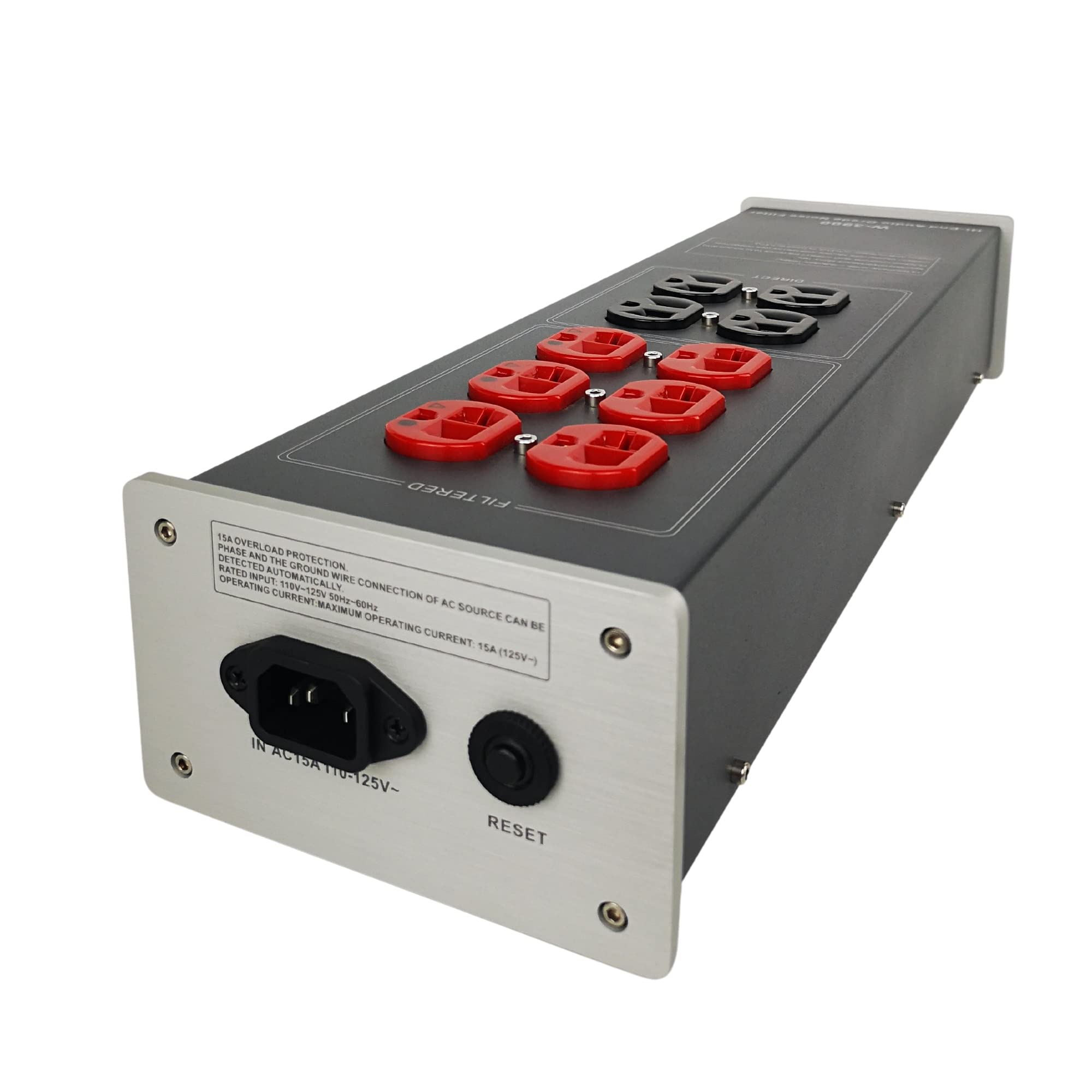 AC Power Filter Power Conditioner - WAudio AC Power Purifier with Surge Protector