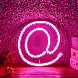 Light Up LED Neon Letters Sign Wall Decorative Neon
