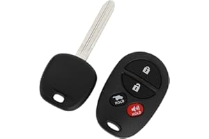 VekAuto 315MHz GQ43VT20T Keyless Entry Remote Ignition Transponder Key Fob for Toyota Sienna 2004-2010 for Toyota Solara 2004
