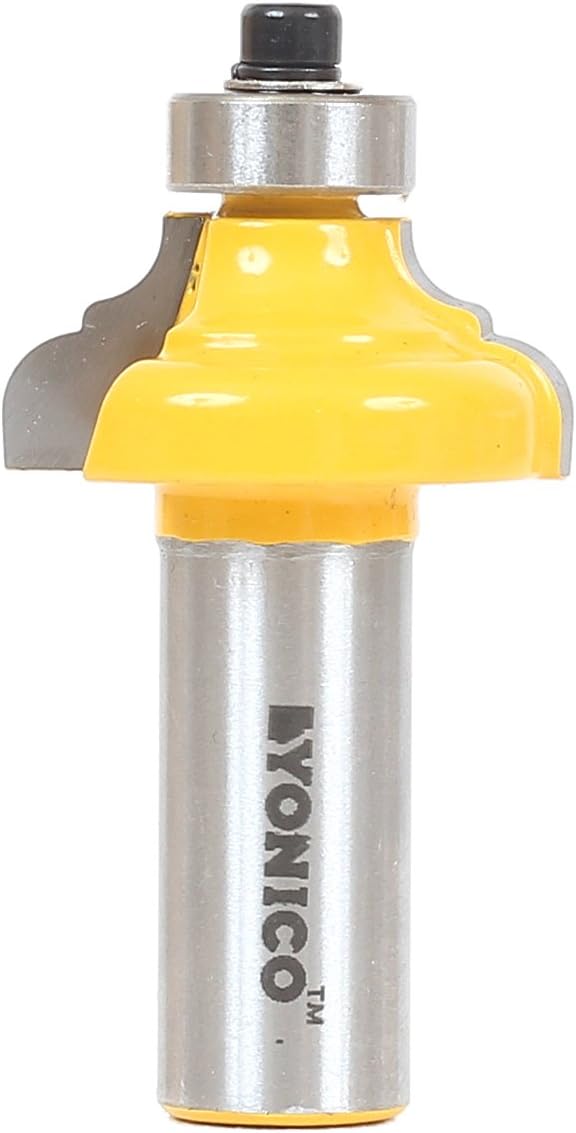 Yonico 13984 - Classical Ogee Edge Forming Router Bit, Cutting Depth: 5/16" - 1/2" Shank, 1/2 Inch