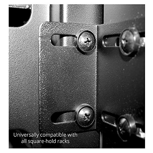 DynaCable M6 x 16mm Industrial Strength Cage Nuts, Screws and Washers for Rack Mount Server Cabinet, Shelves, Routers, 60 Pack of Each, Rust-Free - Black - Thumbnail 6
