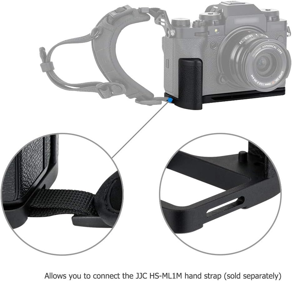 JJC Metal Hand Grip Quick Release Plate L Bracket Holder for Fujifilm X-T4 Fuji XT4 - Image 5