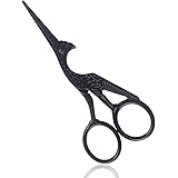 BIHRTC 4.5 Inch Mini Embroidery Scissors Cross Stitch Scissors Stainless Steel Sharp Sewing Craft Scissors DIY Tools Shears S
