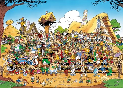 Ravensburger 12000473 - Family Portrait - 1000 pieces jigsaw puzzle – Puzzle for adults and kids age 14 years up, Asterix jigsaw