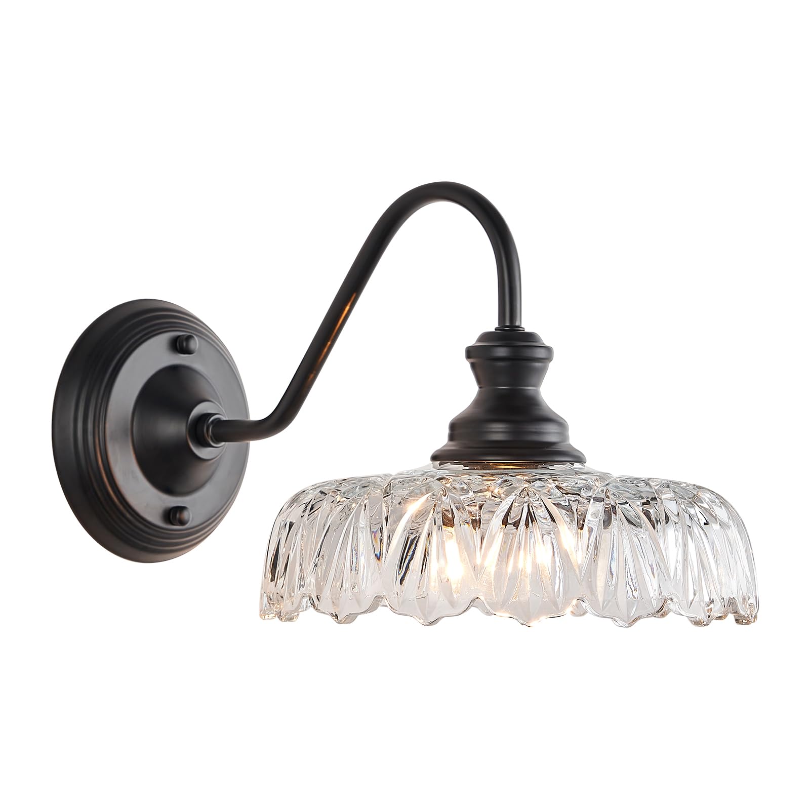 Photo 1 of HDDFL Modern Wall Scone Bedside Wall Lamp Matte Black Bedroom Light Fixtures in Door Lighting Fixture for Living Room Hallway Corridor