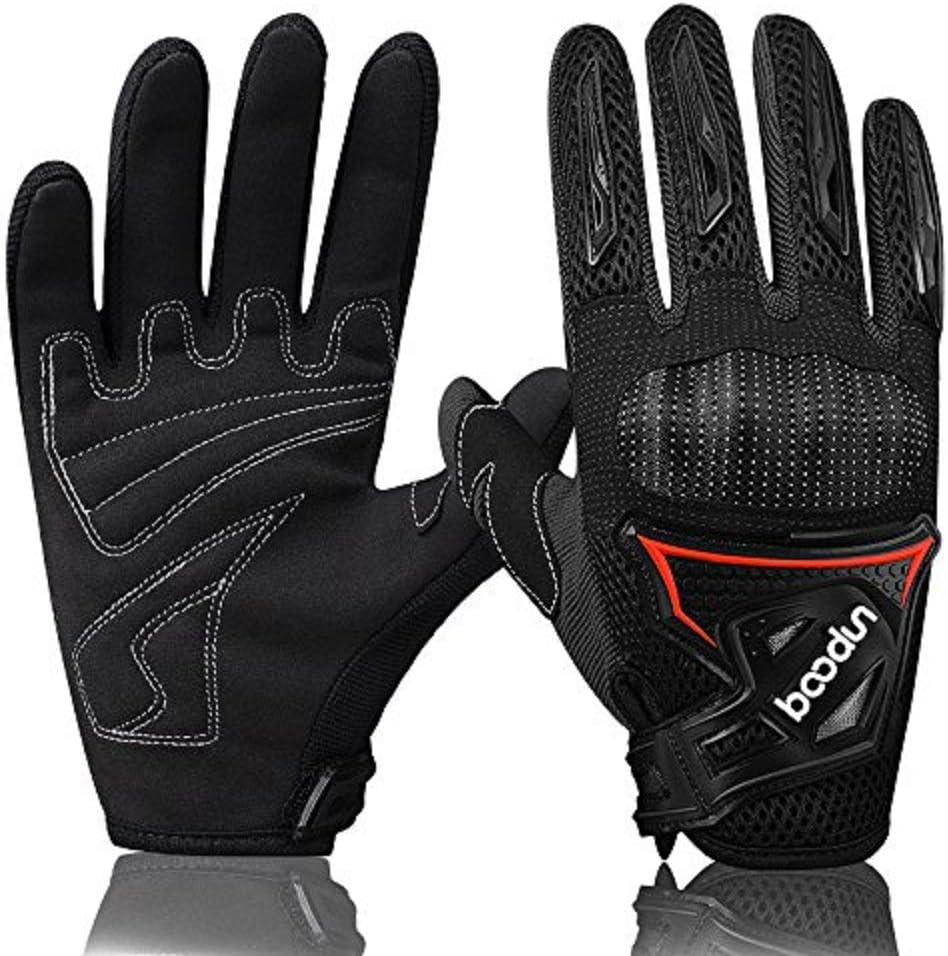 guanti in pelle per gli uomini touchscreen a mano piena