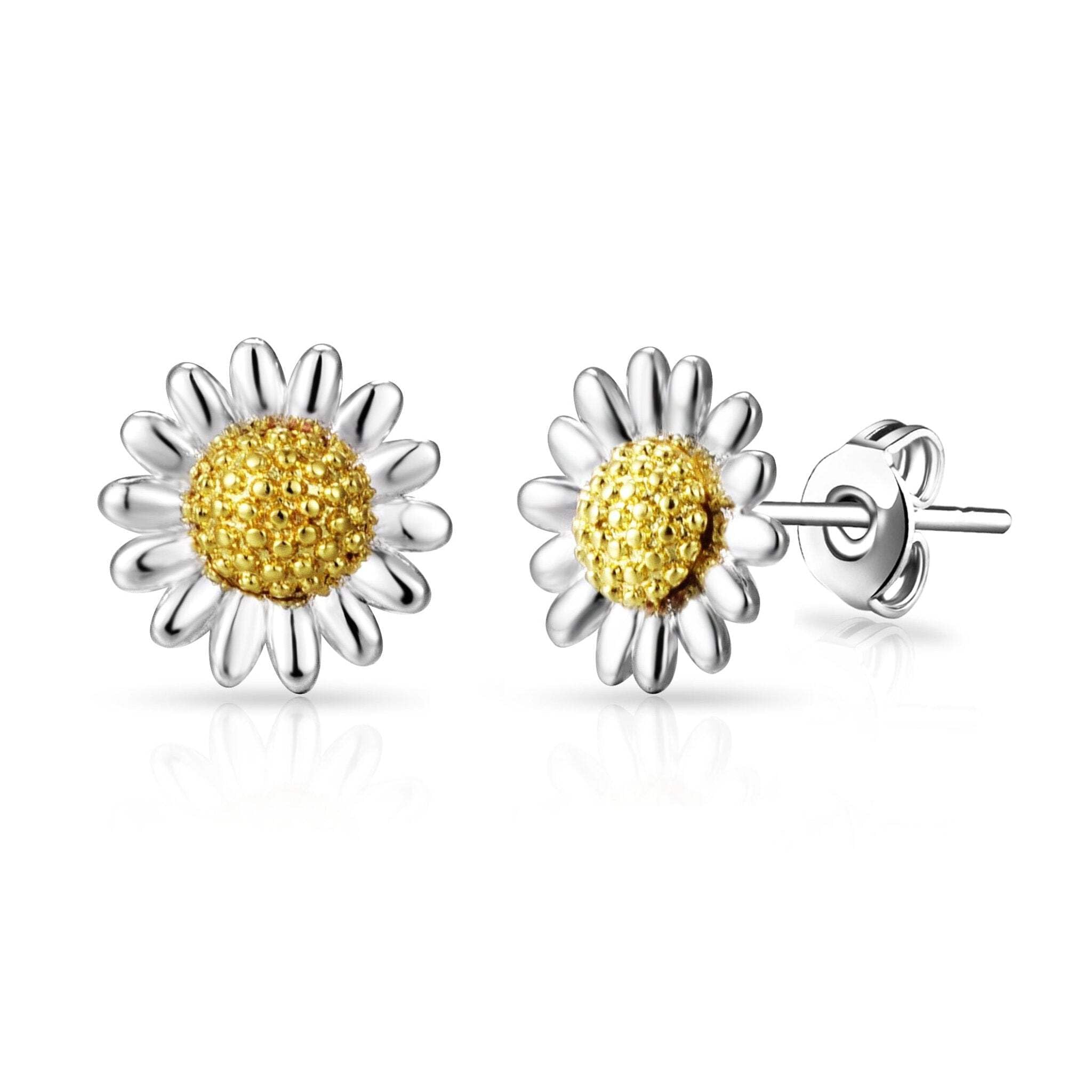Philip Jones Daisy Stud Earrings