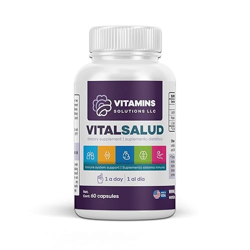 Vital salud 100% Organic - Support Energy Levels with L-carnitine Base and  Nopal - 60 Capsules in Dubai - UAE | Whizz Multiple Vitamin-Mineral  Supplements