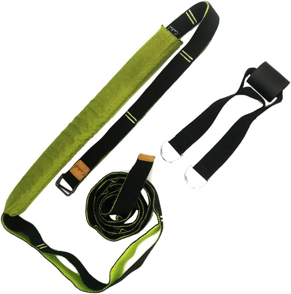Adjust Resistance Band Yoga Ballet Dance Leg Stretch Traning Belt Hanging on The Door Easy Install Flexibility Training Strap