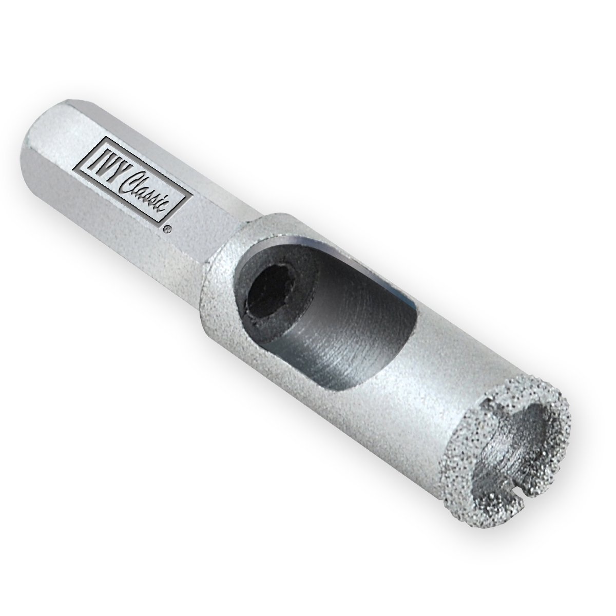 IVY Classic 37805 Diamond Plus 3/8-Inch Wet and Dry Cutting Diamond Grit Hole Saw, 1/Card