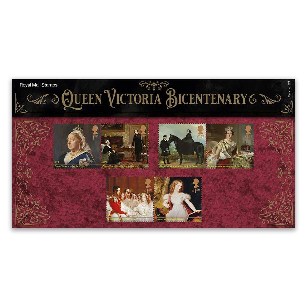 Queen Victoria Bicentenary Stamp Presentation Pack 2019