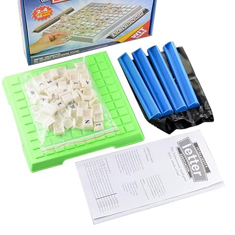 Bescita A-Z Alfabeto Scrabble, lindo, diseño de dibujos animados ...