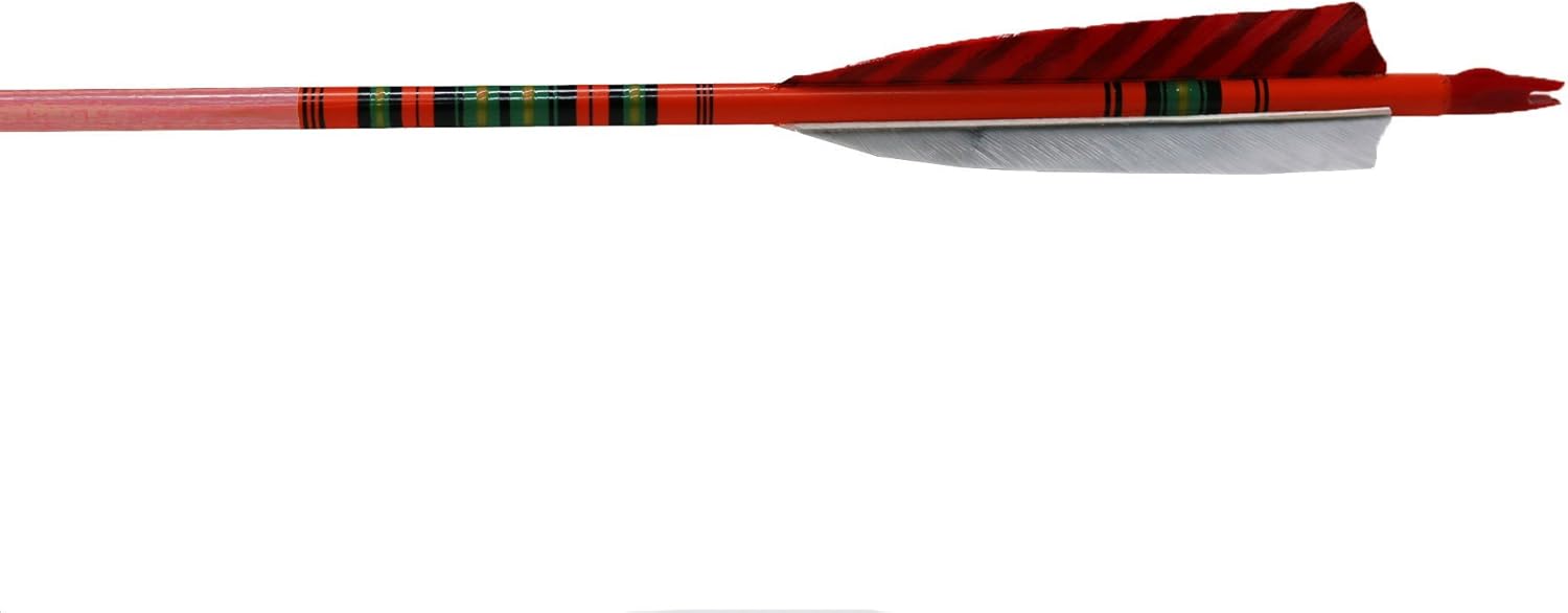 Rose City Archery Port Orford Cedar Fancy Arrows, Orange