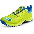 DSC Men's Beamer Cricket Shoes Size 6 UK (Fluro Yellow-White)