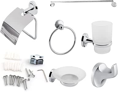 juego accesorios baño amazon