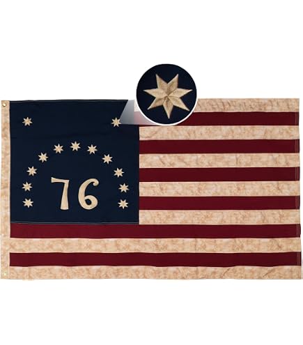 Amazon.com : 76 Bennington Vintage Flag 3x5ft Oxford Polyester