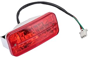 GOOFIT Rear Brake Tail Lights Universal Motorcycle for 50cc 70 Cc 90cc 110cc 125cc 150cc ATV Dirt Pit Bike