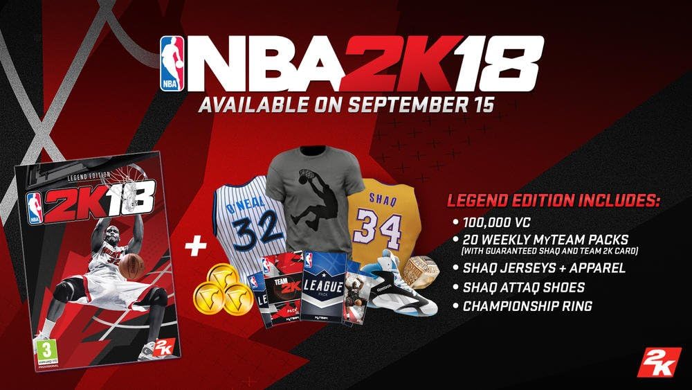 NBA 2K18 LEGEND EDITION - Image 3