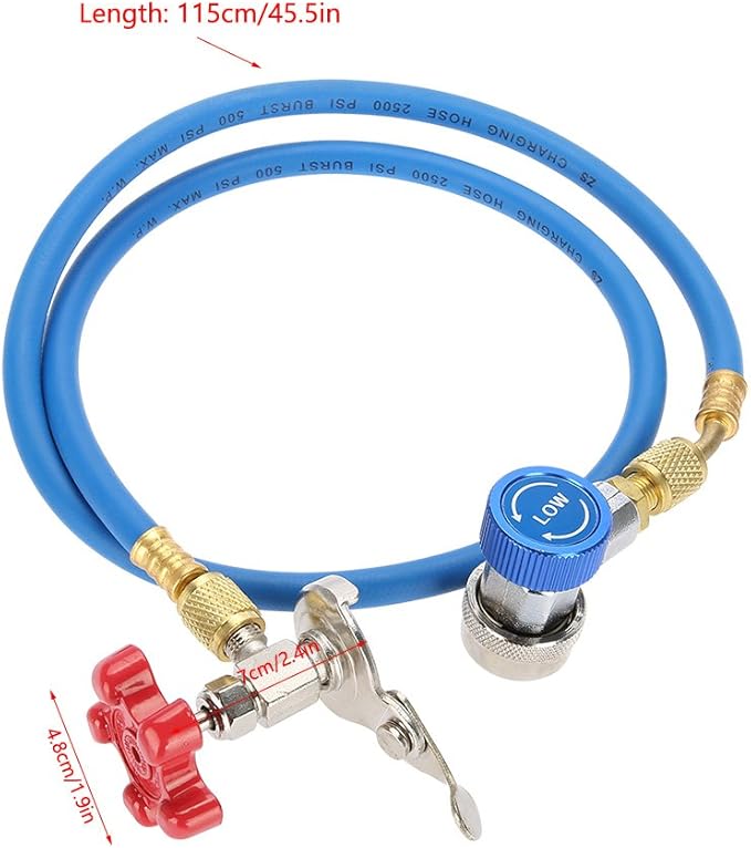 R134a Car Air Conditioner Refrigerant Recharge Hose Recharge Hose Gas
