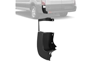 HECASA Rear Bumper Side End Cap Cover Compatible with 2015-2019 Ford Transit 150 250 350 350HD Replacement for CK4Z-17F774-DD
