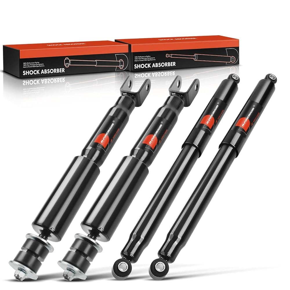 Photo 1 of A-Premium Front and Rear Shock Absorbers Struts Compatible with Chevrolet GMC Silverado 1500 Sierra 1500 (Classic) 1999-2007 -[4WD, Exc. Electronic Suspension & Quadrasteer]