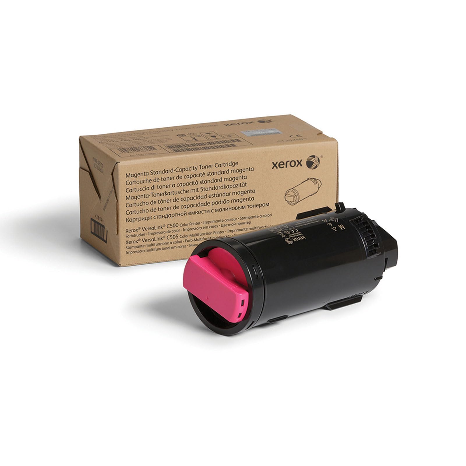 Xerox Genuine VersaLink C500 / C505 Magenta Standard Capacity Toner Cartridge (2,400 pages) - 106R03860