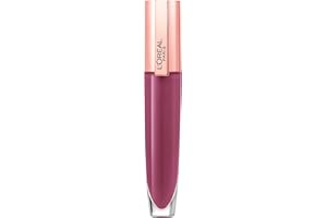 L'Oreal Paris Glow Paradise Hydrating Tinted Lip Balm-in-Gloss with Pomegranate Extract & Hyaluronic Acid, Ultra-Gentle, Non-Sticky Formula, Mademoiselle Mauve, 0.23 fl oz