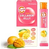 KWANGDONG Vita500 Marine Collagen Stick Jelly, Mango, 20g x 15 Sticks | Collagen Peptide 1,000mg + Vitamin C 100mg, Mango Concentrate, One Stick a Day, Compact Size