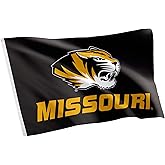 Desert Cactus University of Missouri UM Flag - 3 x 5 Feet Tigers Banner, Indoor/Outdoor Durable Fabric, 100% Polyester Design (Style 5)