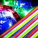 Glow Sticks and LED Finger Lights – 140pk Bulk Glow in The Dark Party Favors, Rave Accessories, Neon Glow in The Dark Party Supplies for Adults Kids