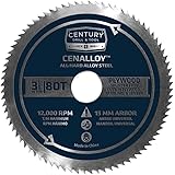 Century Drill & Tool 08236 Cenalloy Plywood Circular Saw Blade 3-3/8" by 80T